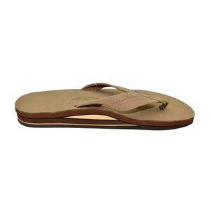 Rainbow Men's Premier Leather Double Layer Wide Strap Sandal
